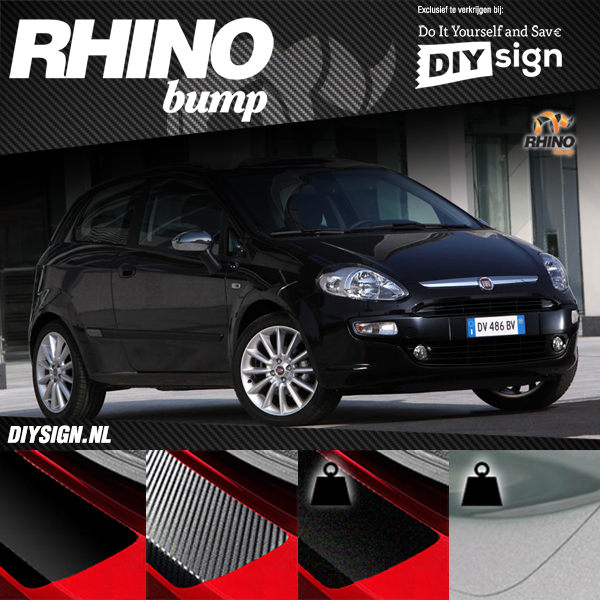 Bumperbeschermer Fiat Punto Evo 2008 tot heden